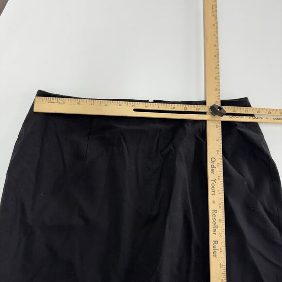 Boss Hugo Boss Skirt Womens Large Black Pencil Straight A Line Career - Picture 7 of 10